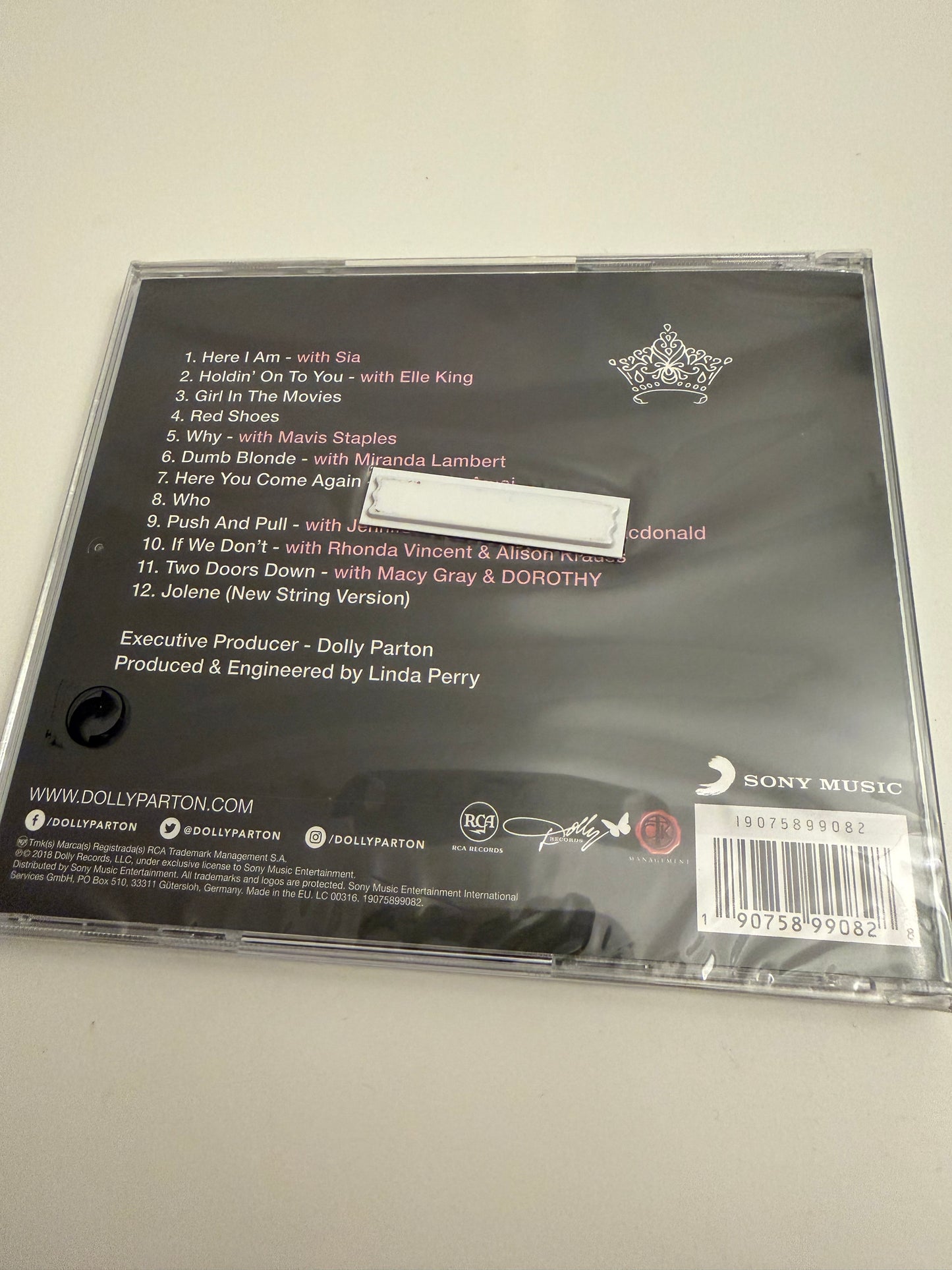 Dumplin' (Original Motion Picture Soundtrack) – Dolly Parton – CD (2018) BRAND NEW AND SEALED