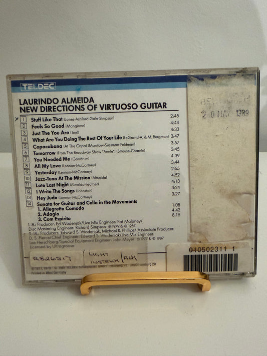 Laurindo Almeida - New directons of Virtuoso Guitar -- CD / Instrumental