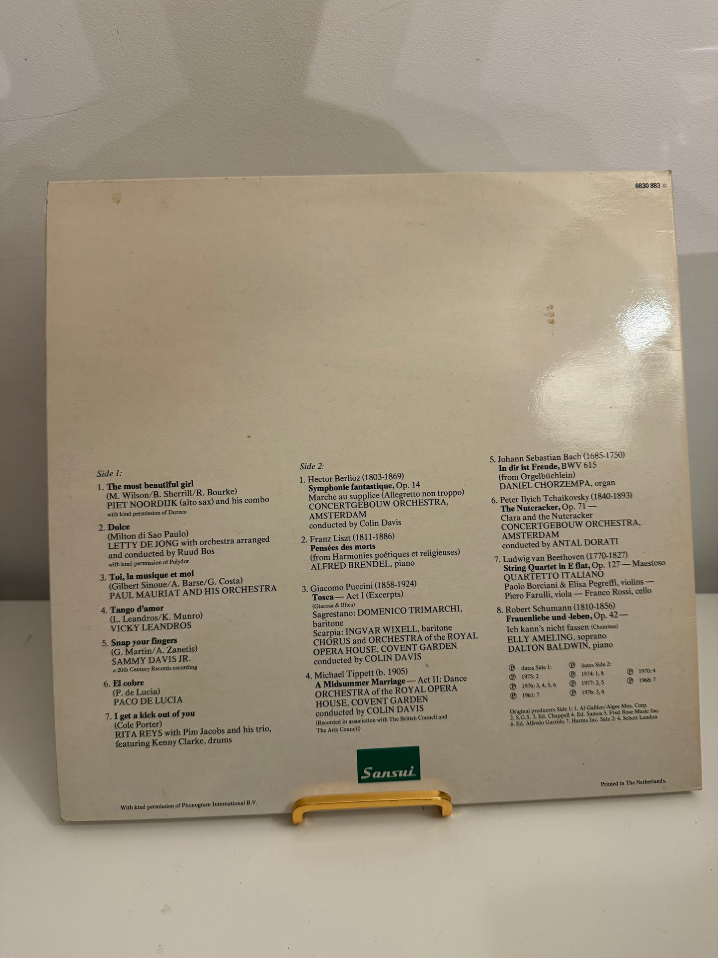 This Is The Sansui Sound – Various Artists – Audiophile Test Record (LP, 1974) vinyl