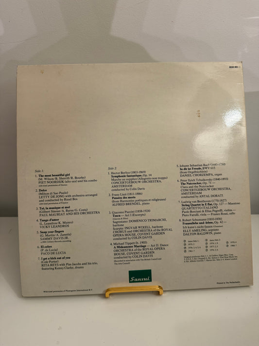 This Is The Sansui Sound – Various Artists – Audiophile Test Record (LP, 1974) vinyl