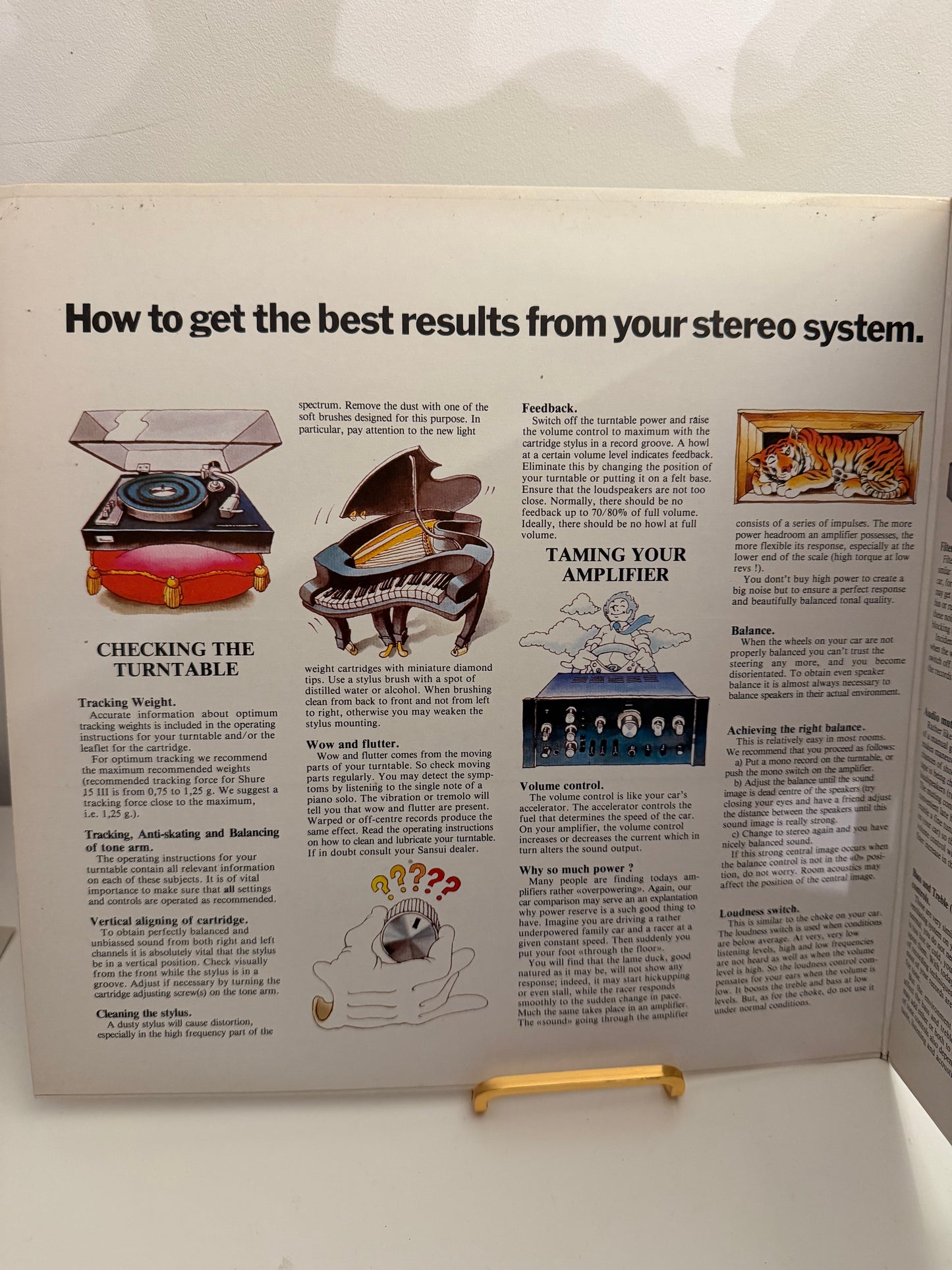 This Is The Sansui Sound – Various Artists – Audiophile Test Record (LP, 1974) vinyl