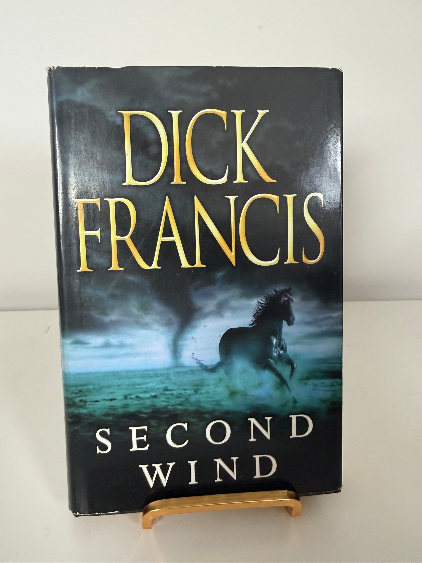 Second Wind by Dick Francis hardback book