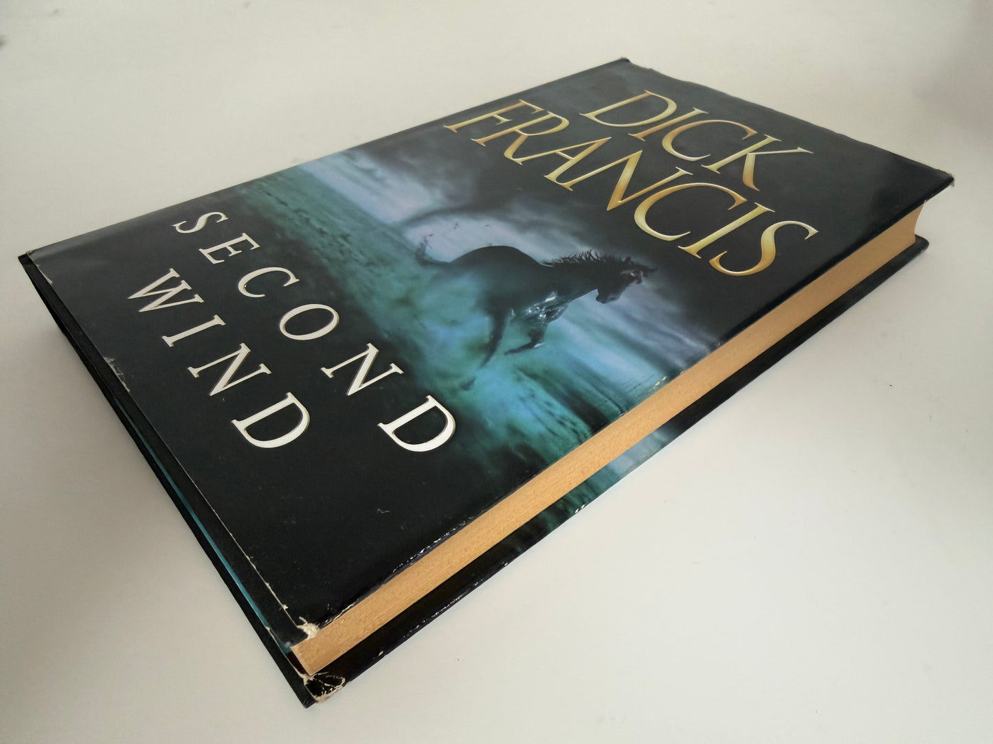 Second Wind by Dick Francis hardback book