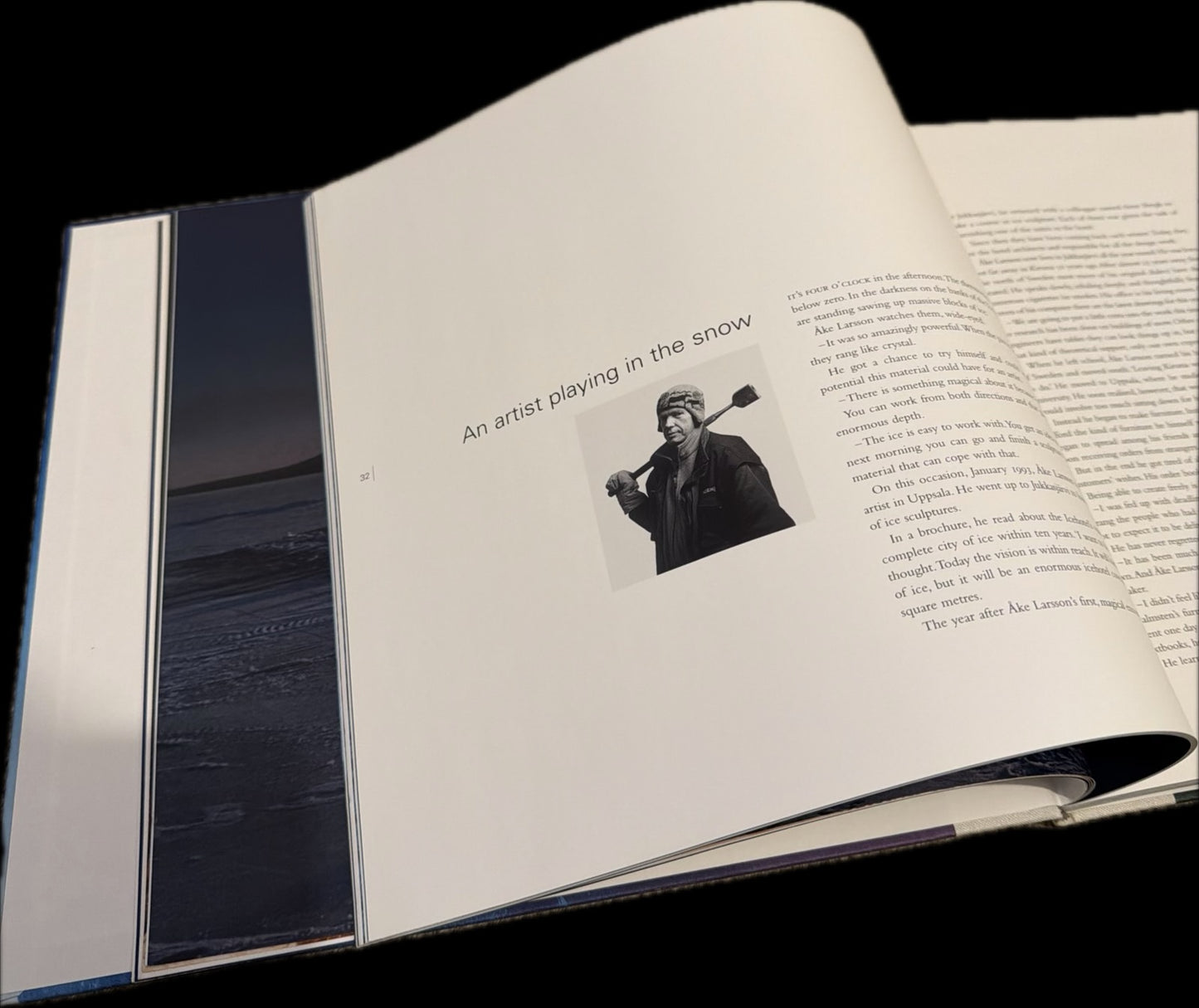 ICE AGE: THE HOTEL AT THE END OF THE WORLD. Karlsson, Svenolof & Fredrick Emden (book)