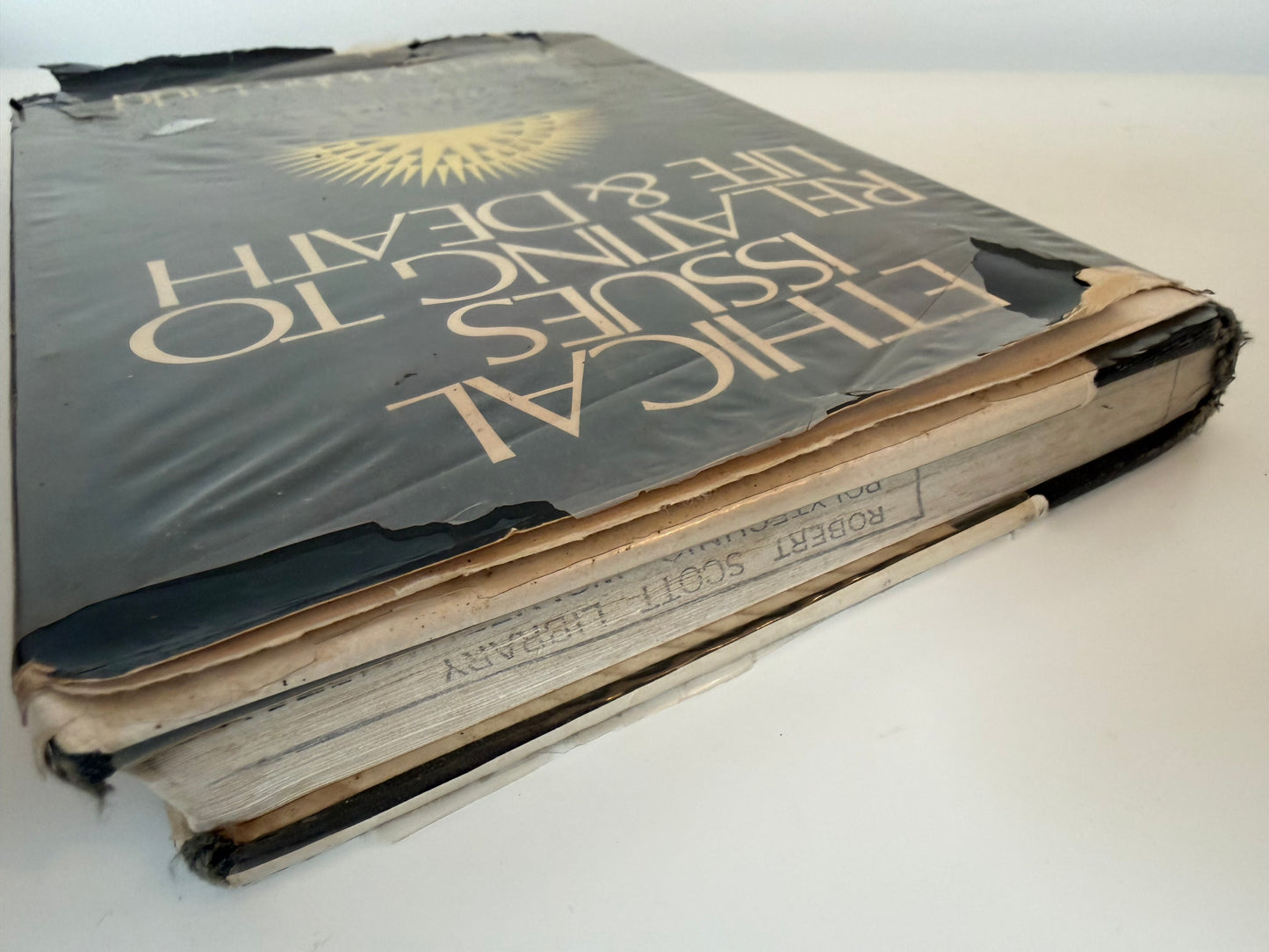 Ethical Issue Relating to Life and Death by John Ladd (hardback book)