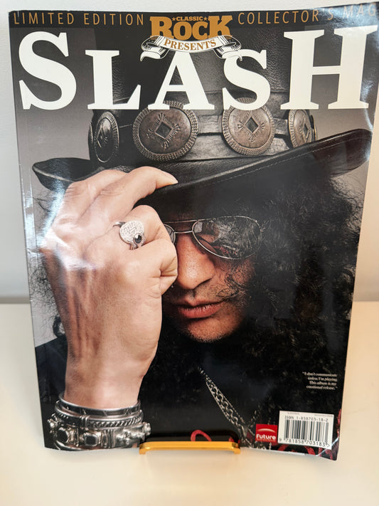 Slash Special Edition Classic Rock Presents Collector's Magazine with poster