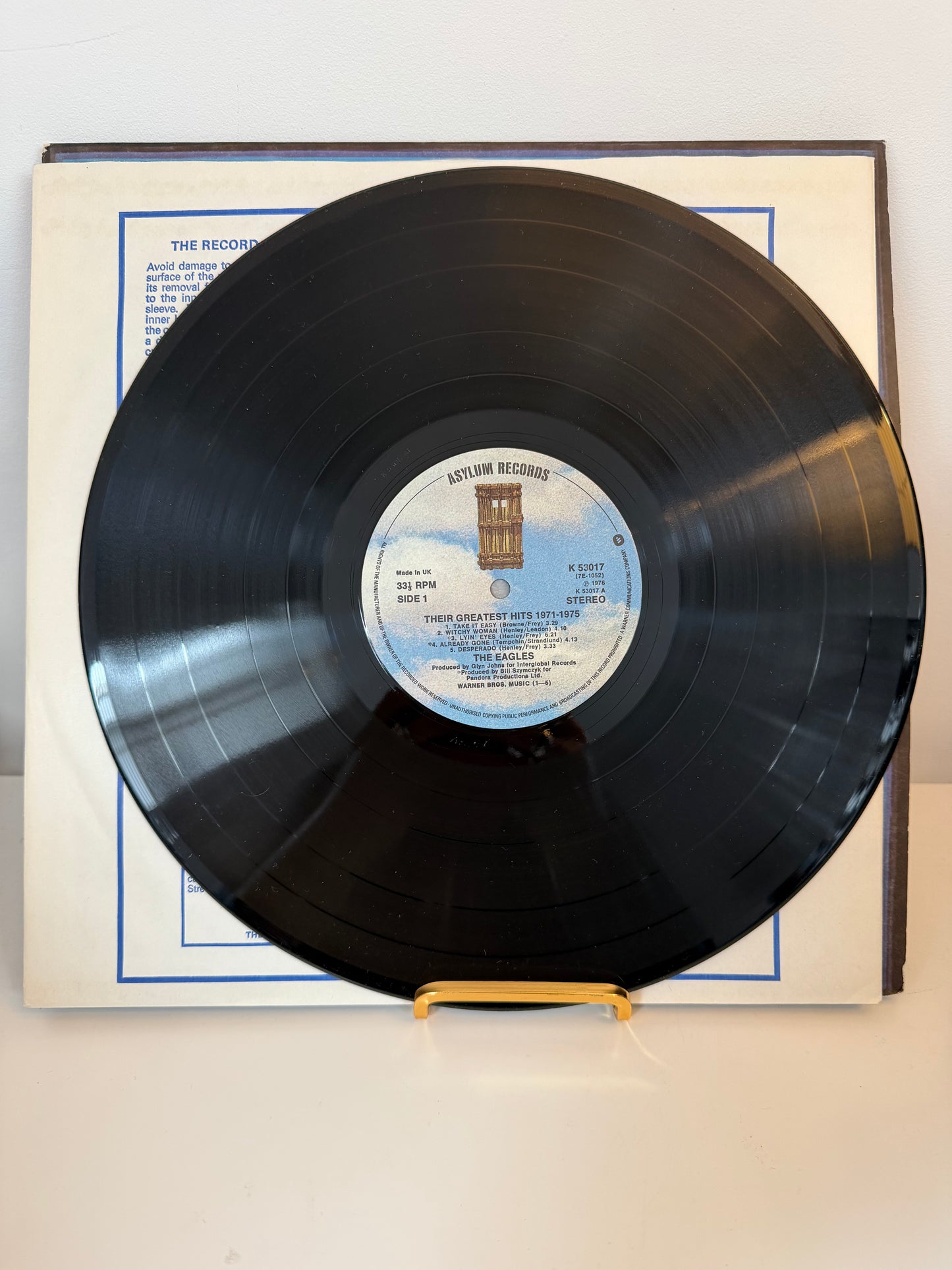 Eagles ‎– Their Greatest Hits (1971-1975) Vinyl LP Compilation