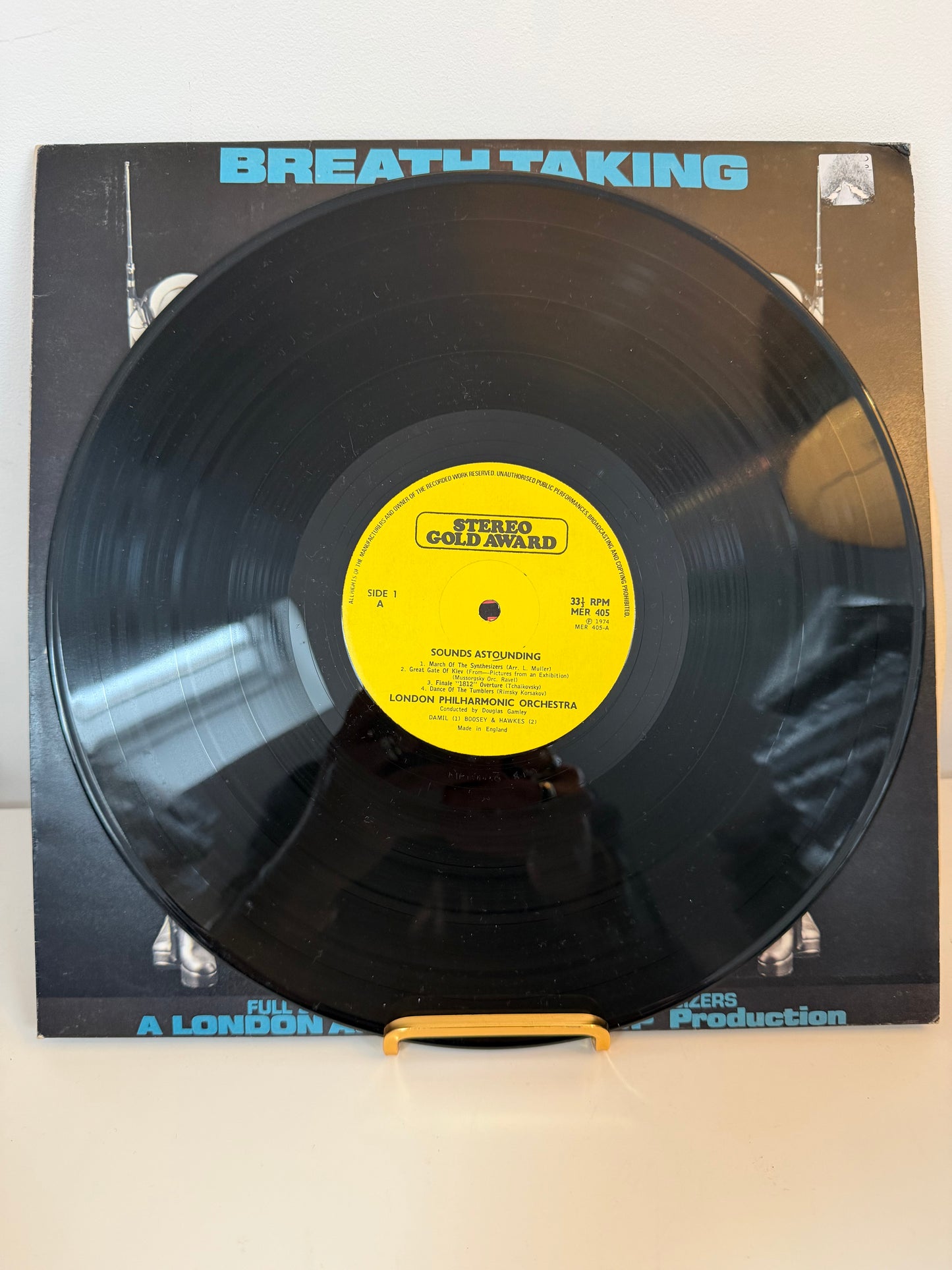 Breath Taking Stereo, Sounds Astounding LP Record 1974 MER 405