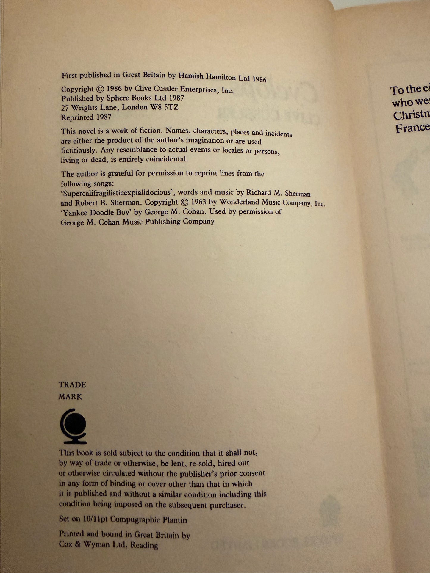 Cyclops by Clive Cussler (A Dirk Pitt Adventure)