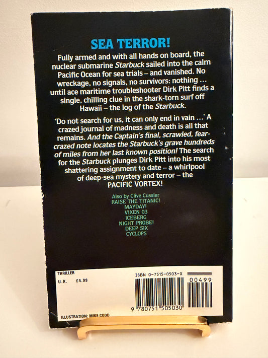 Pacific Vortex! By Clive Cussler (The First Dirk Pitt Adventure)