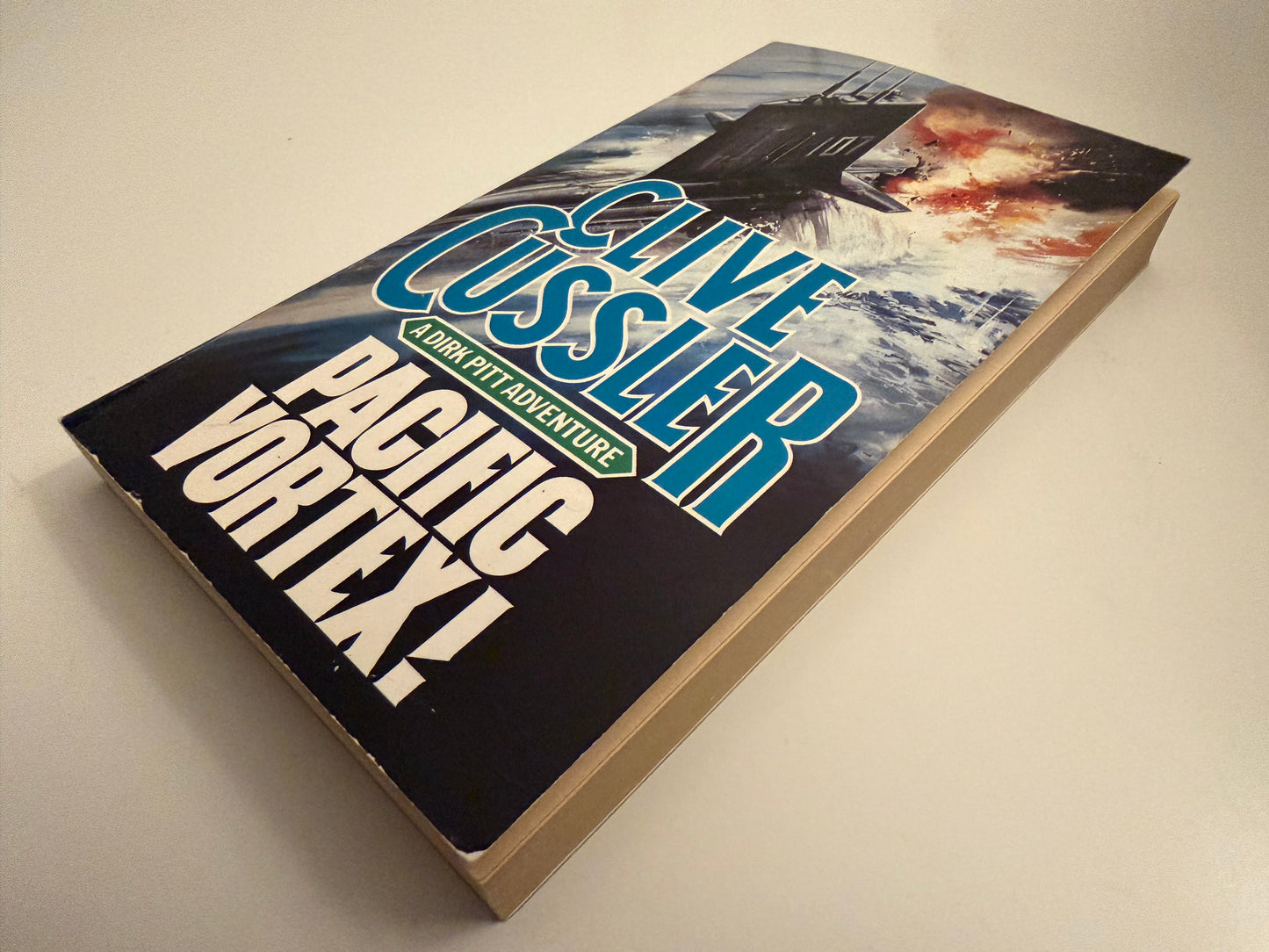 Pacific Vortex! By Clive Cussler (The First Dirk Pitt Adventure)