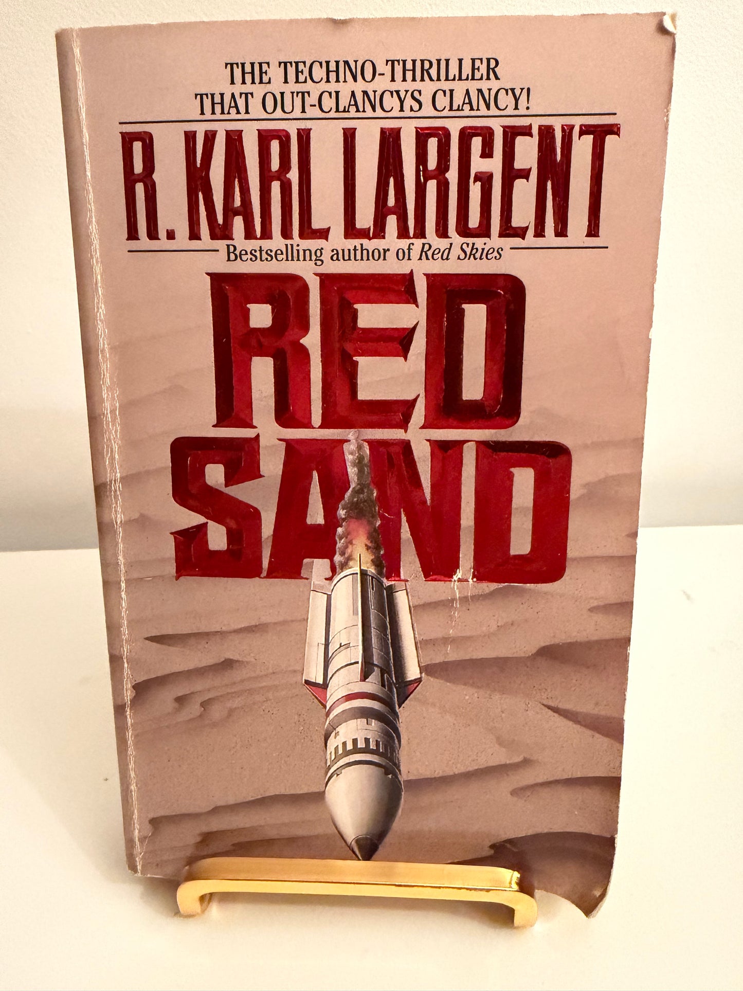 Red Sand by R. Karl Largent (Vintage Techno-Thriller)