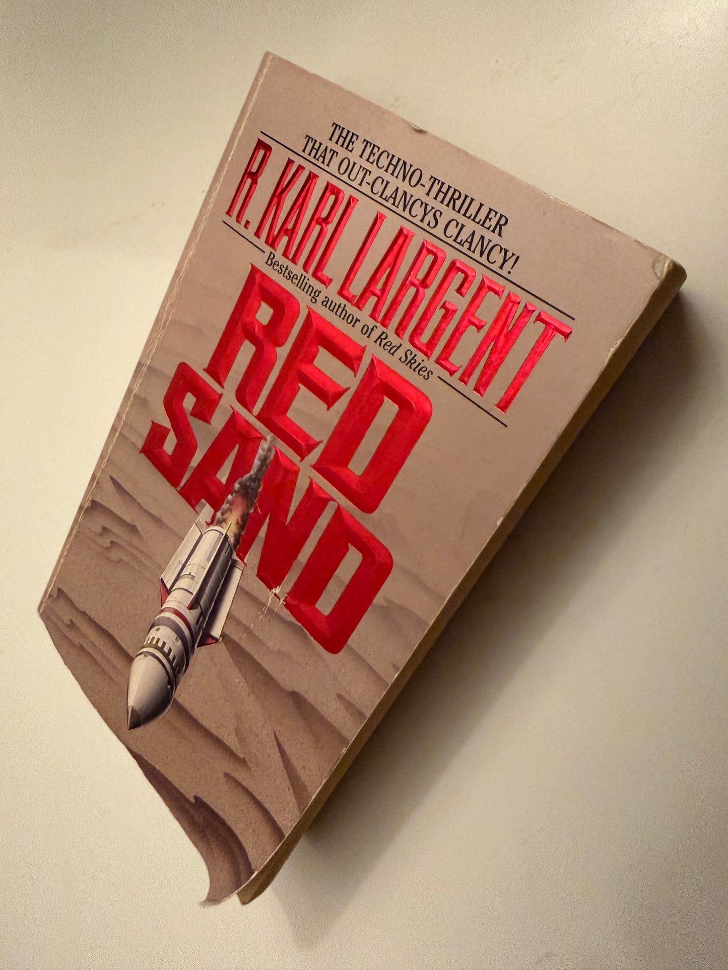 Red Sand by R. Karl Largent (Vintage Techno-Thriller)