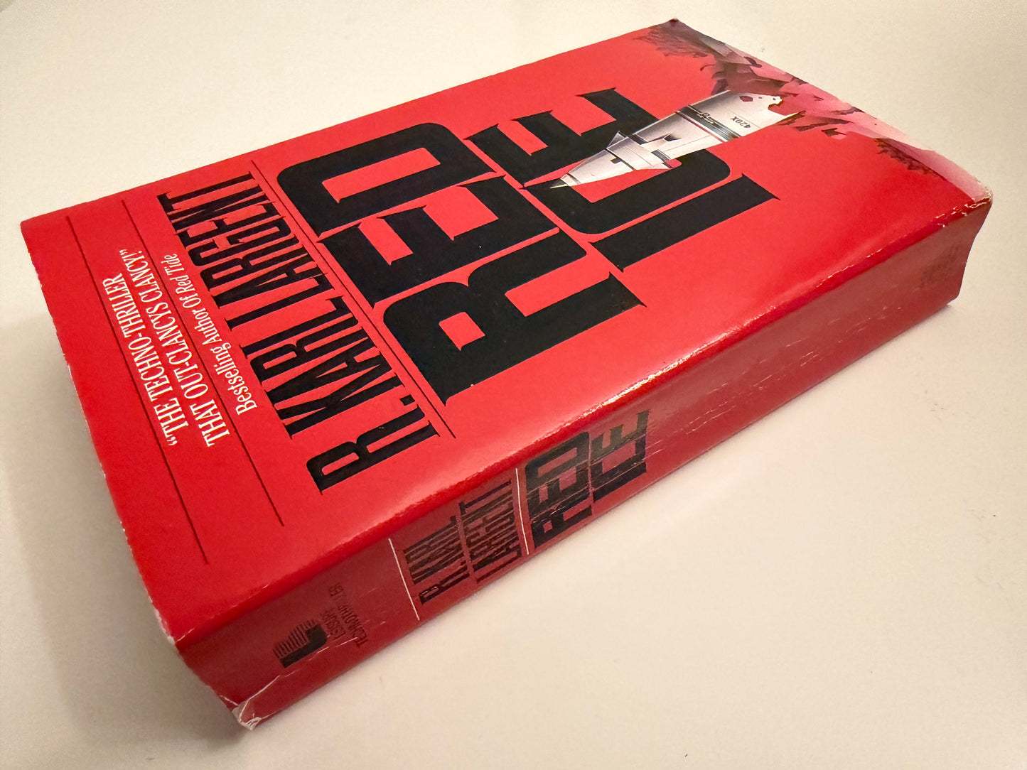 Red Ice by R. Karl Largent (Vintage Techno-Thriller)