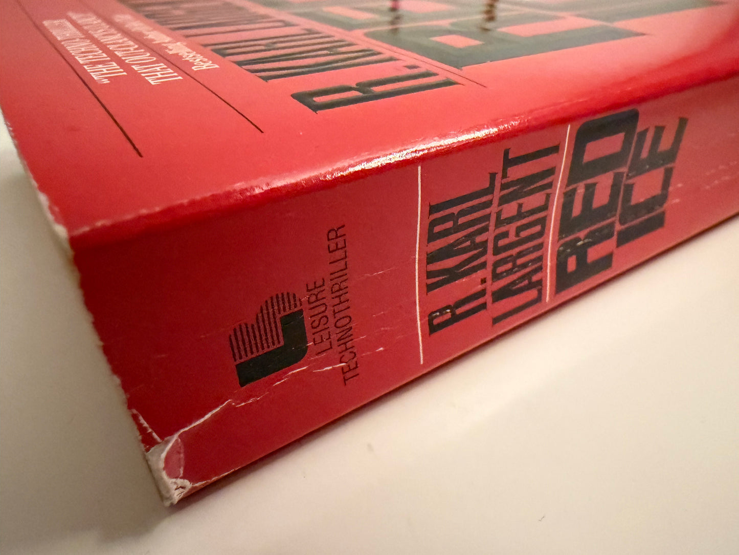 Red Ice by R. Karl Largent (Vintage Techno-Thriller)