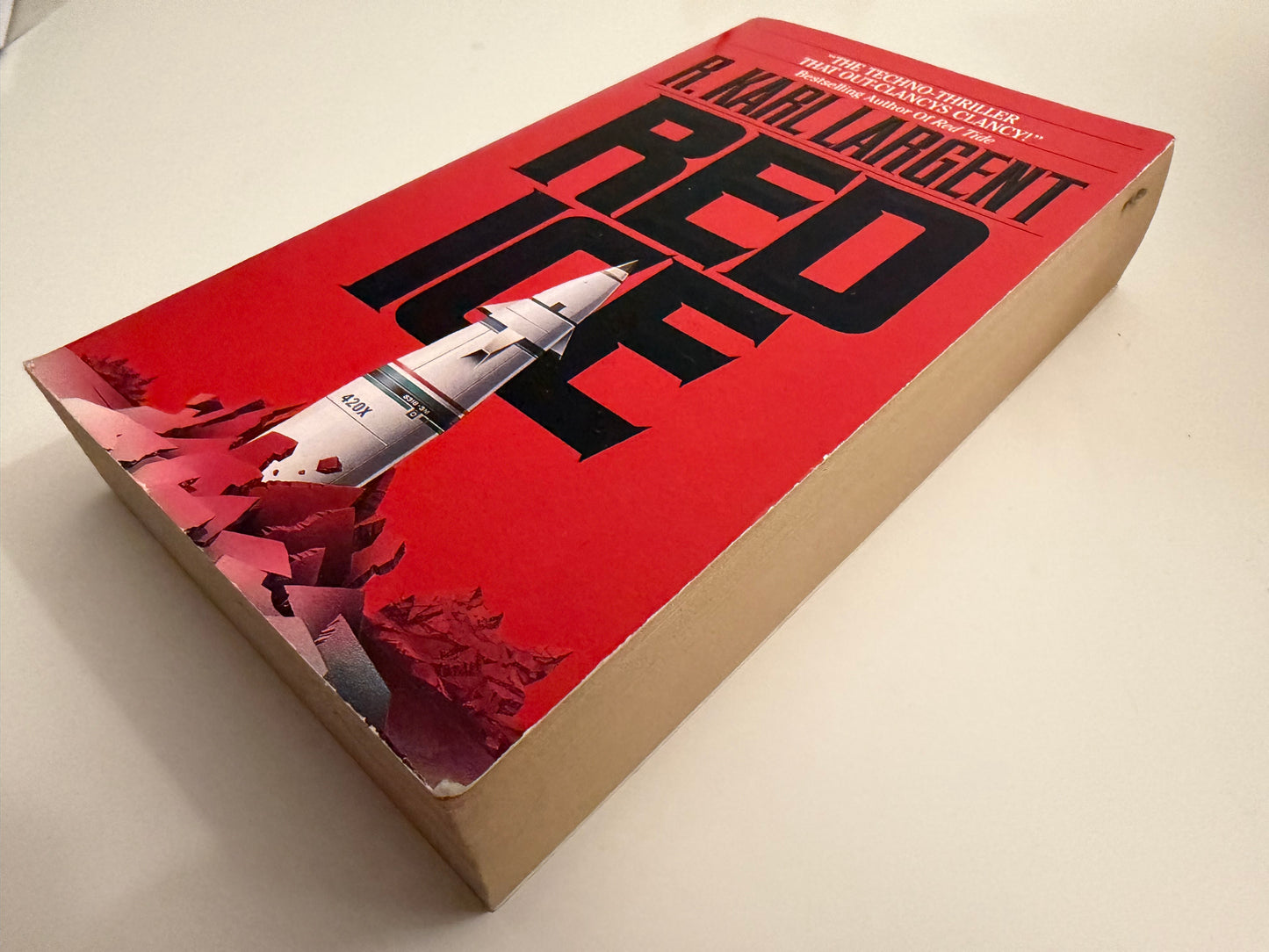 Red Ice by R. Karl Largent (Vintage Techno-Thriller)