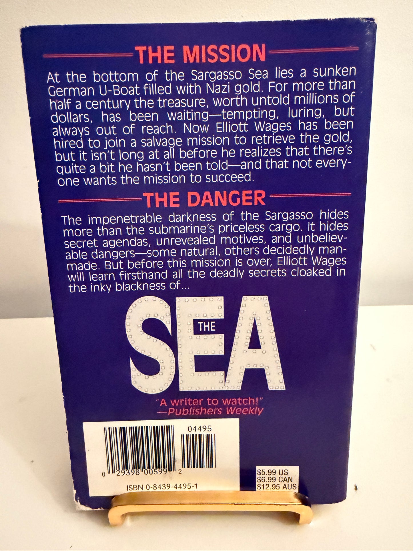 The Sea by R. Karl Largent (Vintage Techno-Thriller)