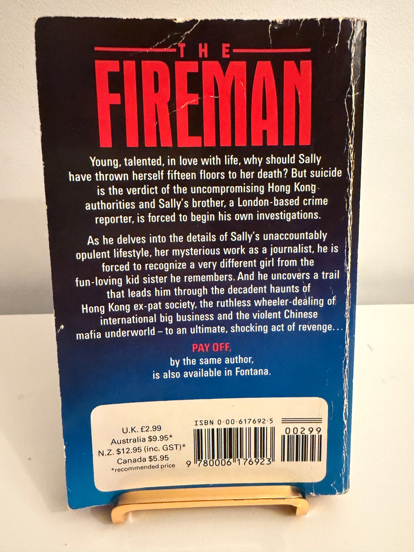 The Fireman by Stephen Leather (Vintage Paperback