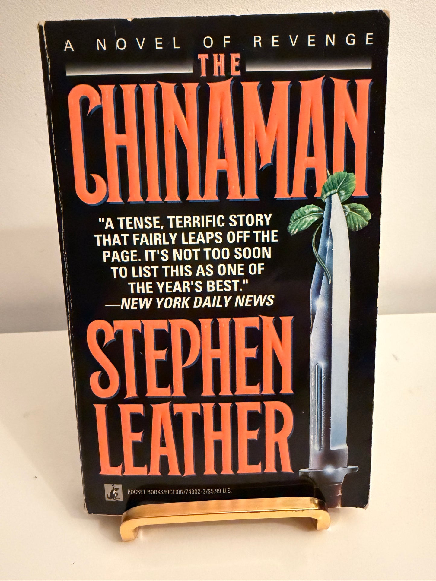 The Chinaman by Stephen Leather - The Inspiration for The Foreigner (paperback book)