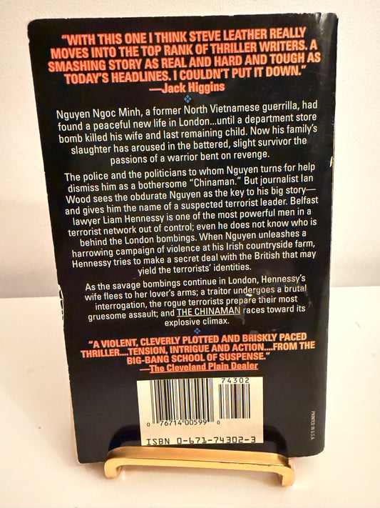 The Chinaman by Stephen Leather - The Inspiration for The Foreigner (paperback book)