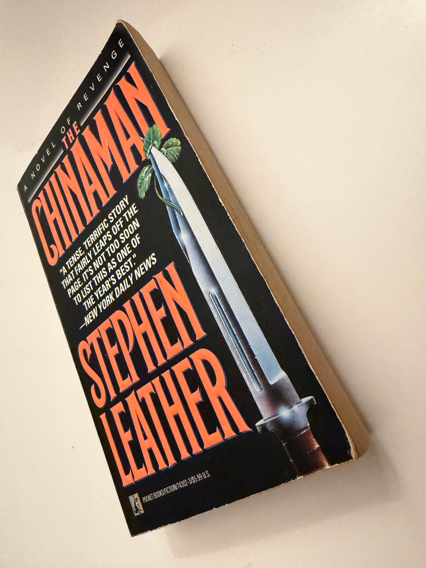 The Chinaman by Stephen Leather - The Inspiration for The Foreigner (paperback book)