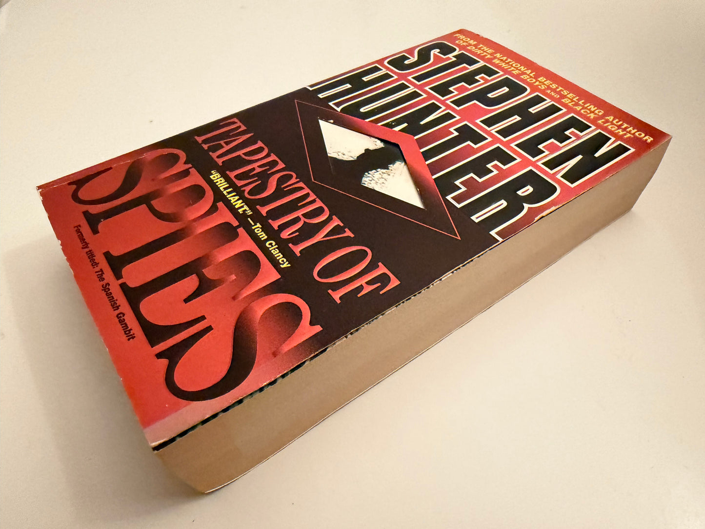 Tapestry of Spies by Stephen Hunter (paperback book)