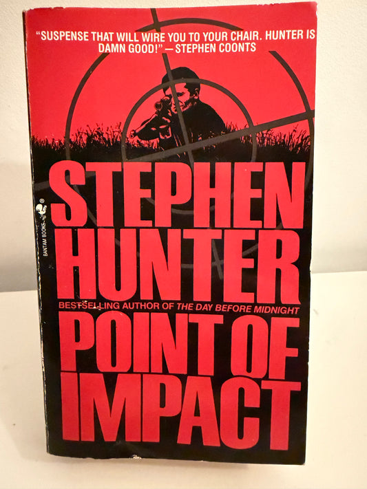 Point of Impact by Stephen Hunter (paperback book)