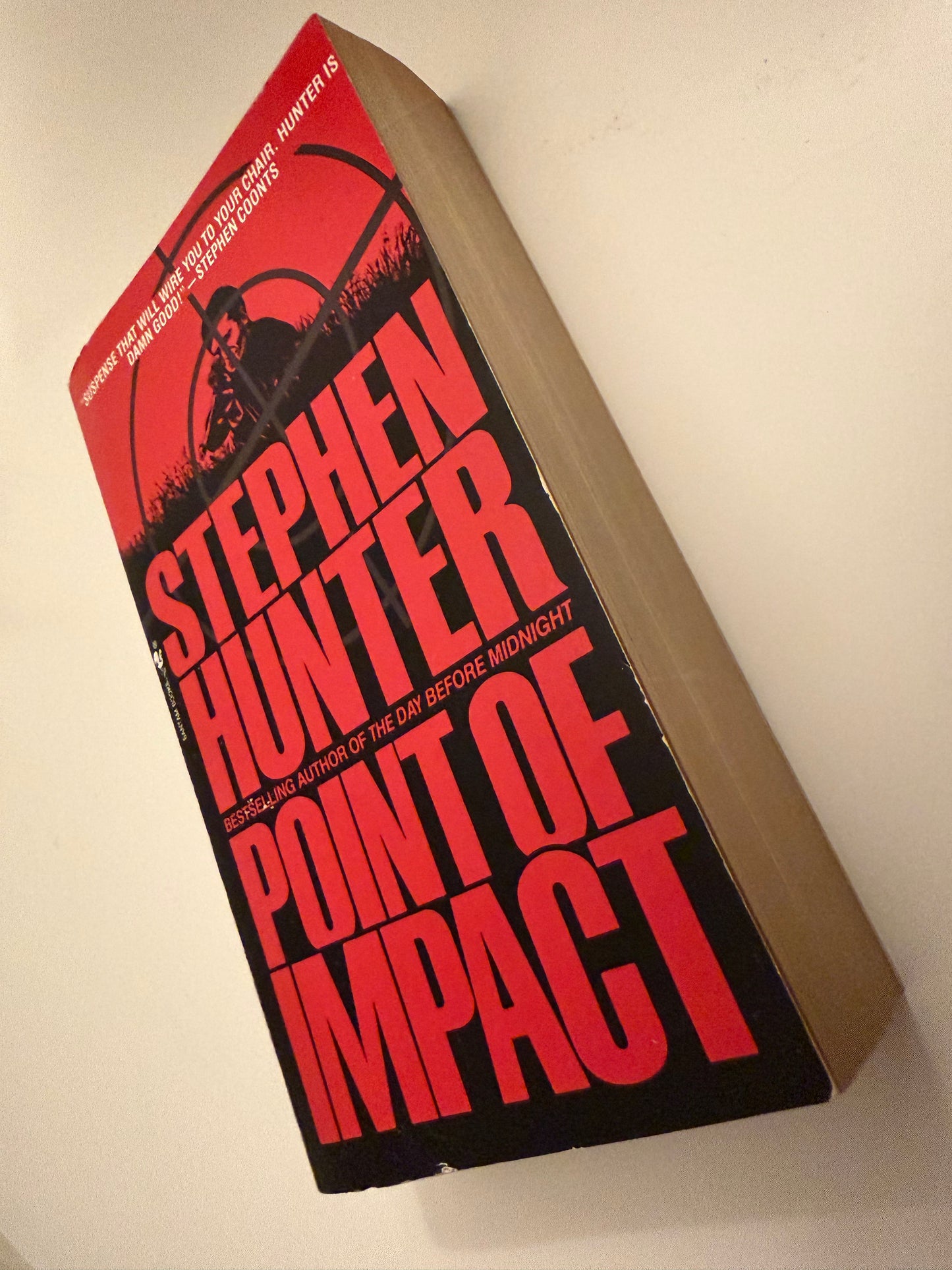 Point of Impact by Stephen Hunter (paperback book)