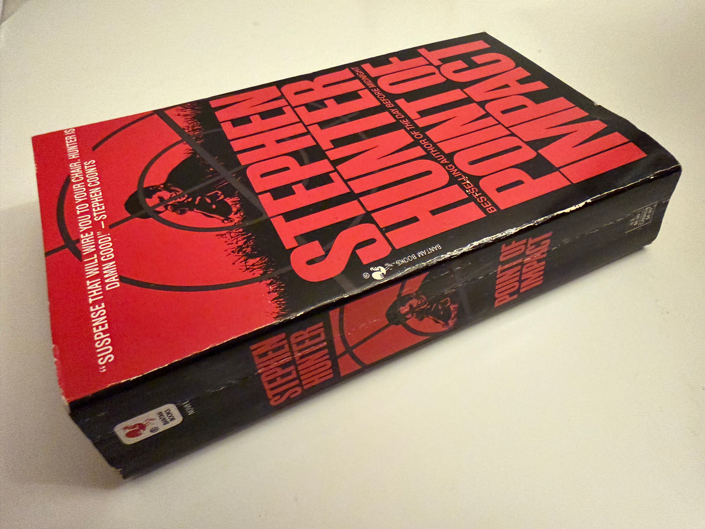 Point of Impact by Stephen Hunter (paperback book)