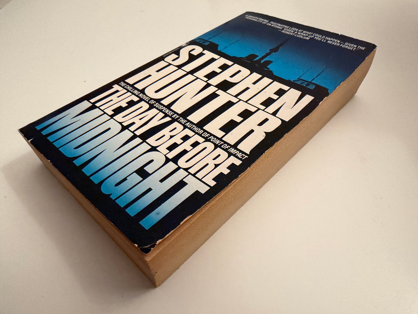 The Day Before Midnight by Stephen Hunter (paperback book)