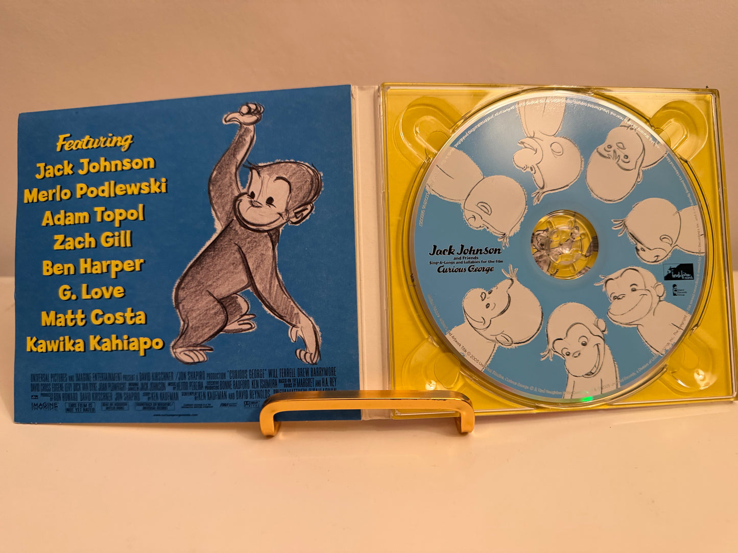 Jack Johnson and Friends: Sing-A-Longs and Lullabies for the film Curious George (CD)