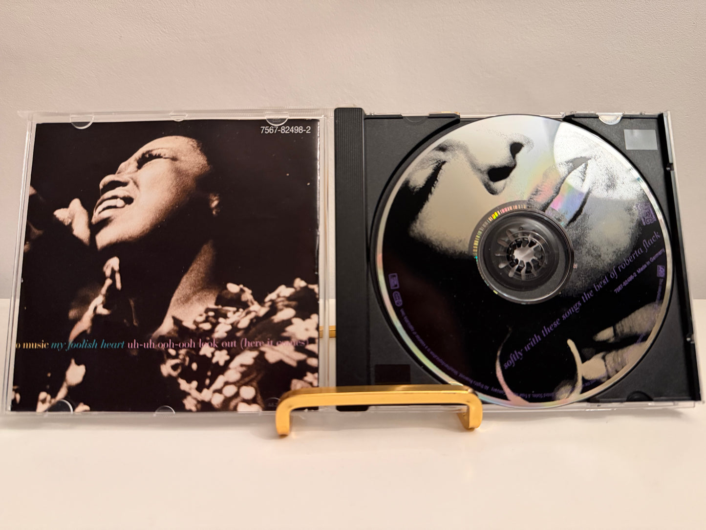 Roberta Flack – Softly with These Songs: The Best of Roberta Flack (1993 Compilation CD)