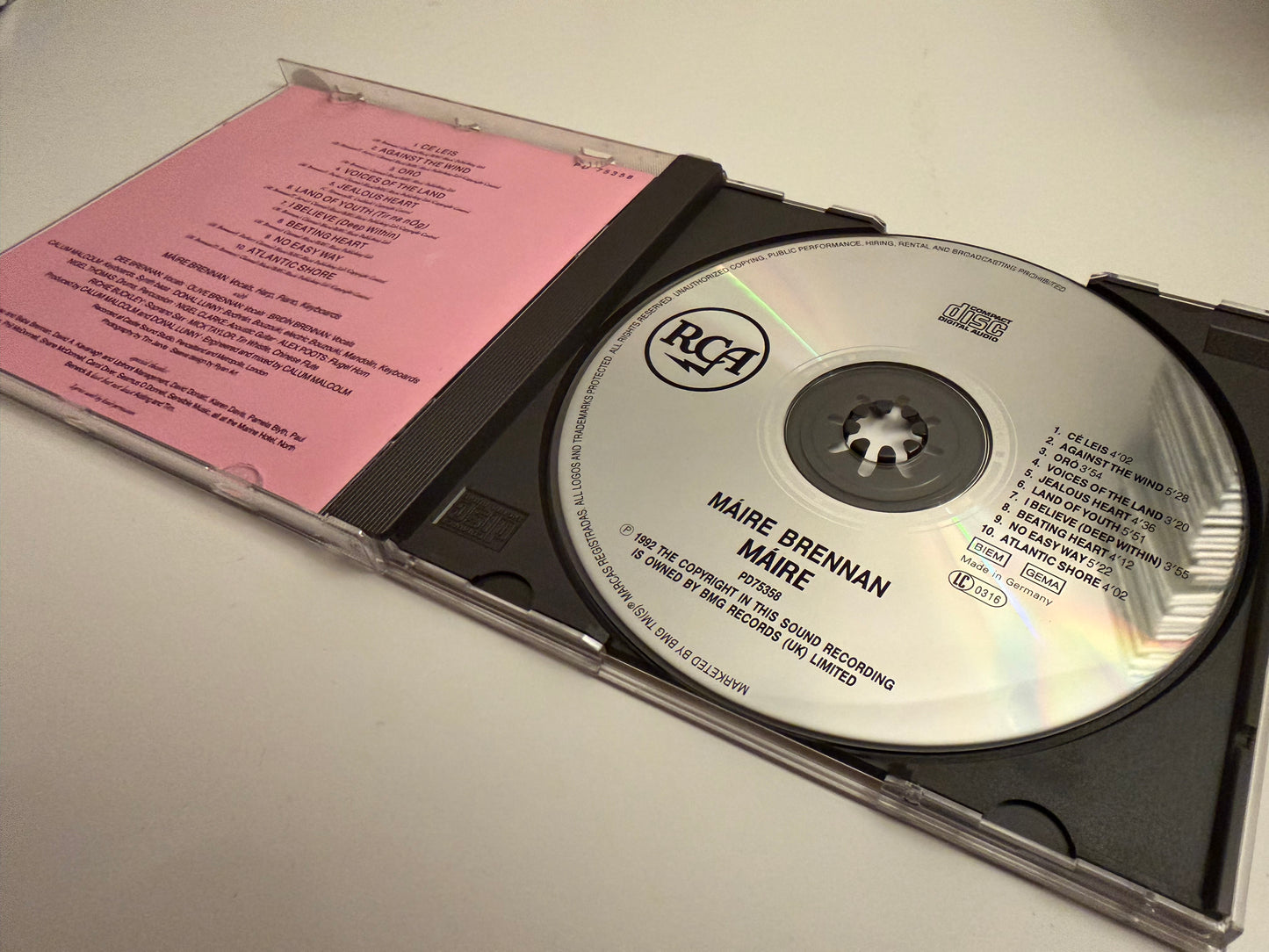 Máire Brennan – Máire (1992 CD)