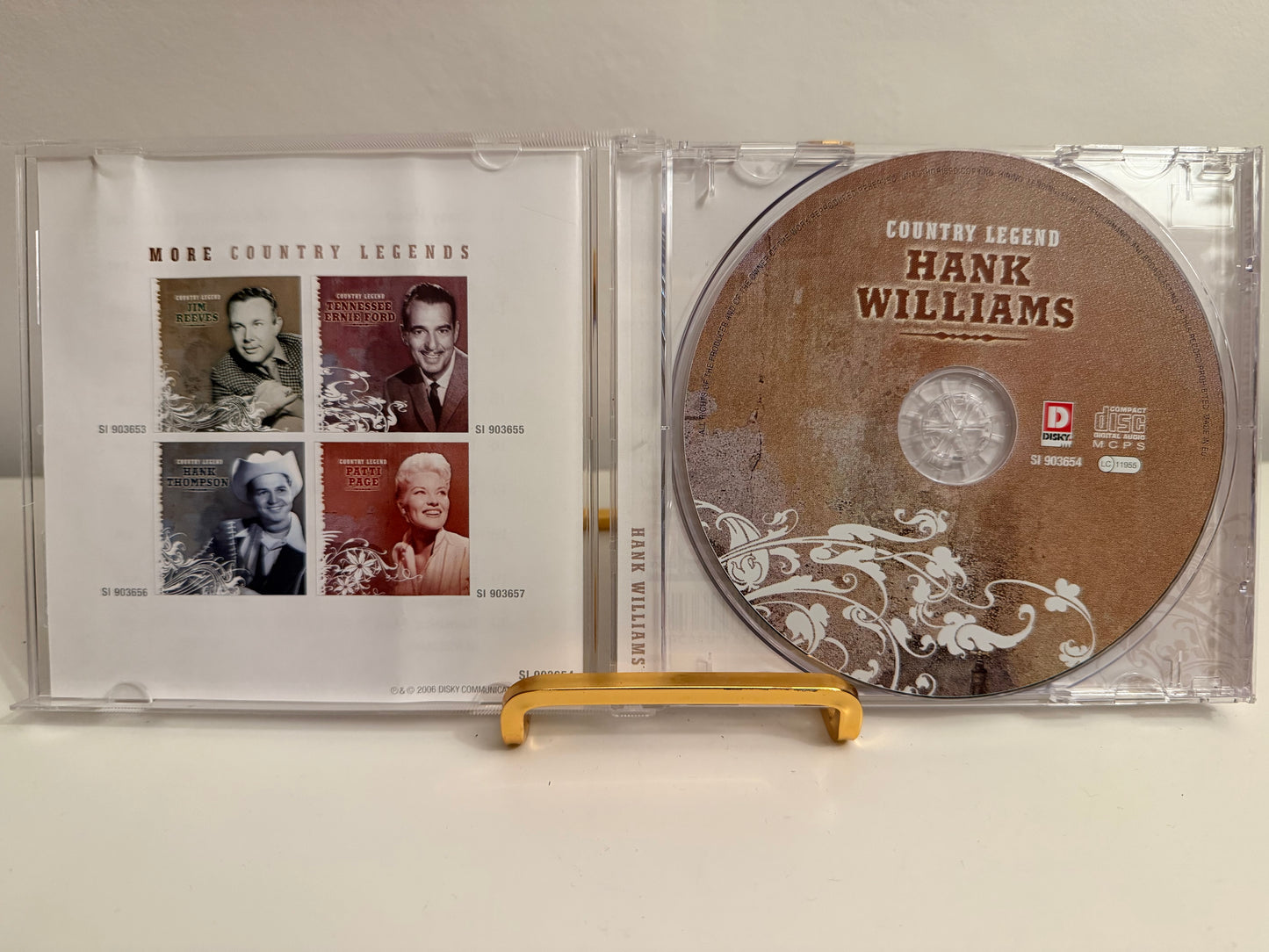 Hank Williams – Country Legend (20 Original Tracks CD)