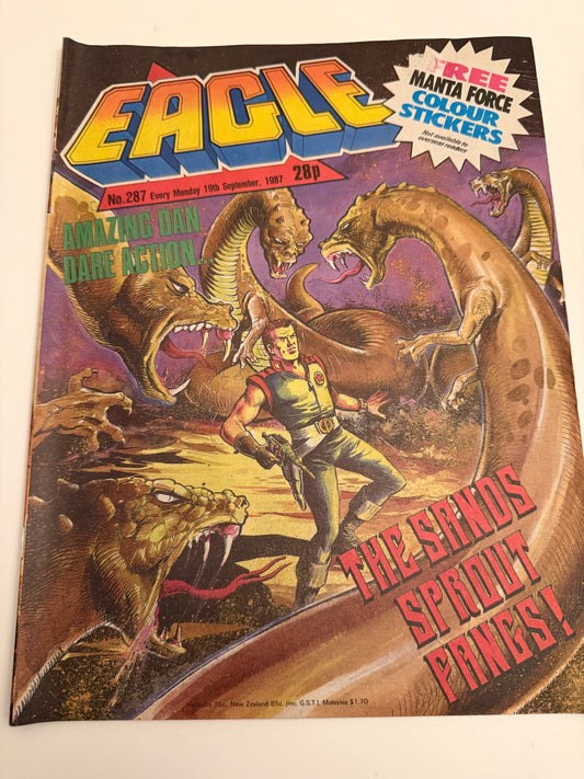 Eagle Comic – Issue No. 287 (19th September 1987)