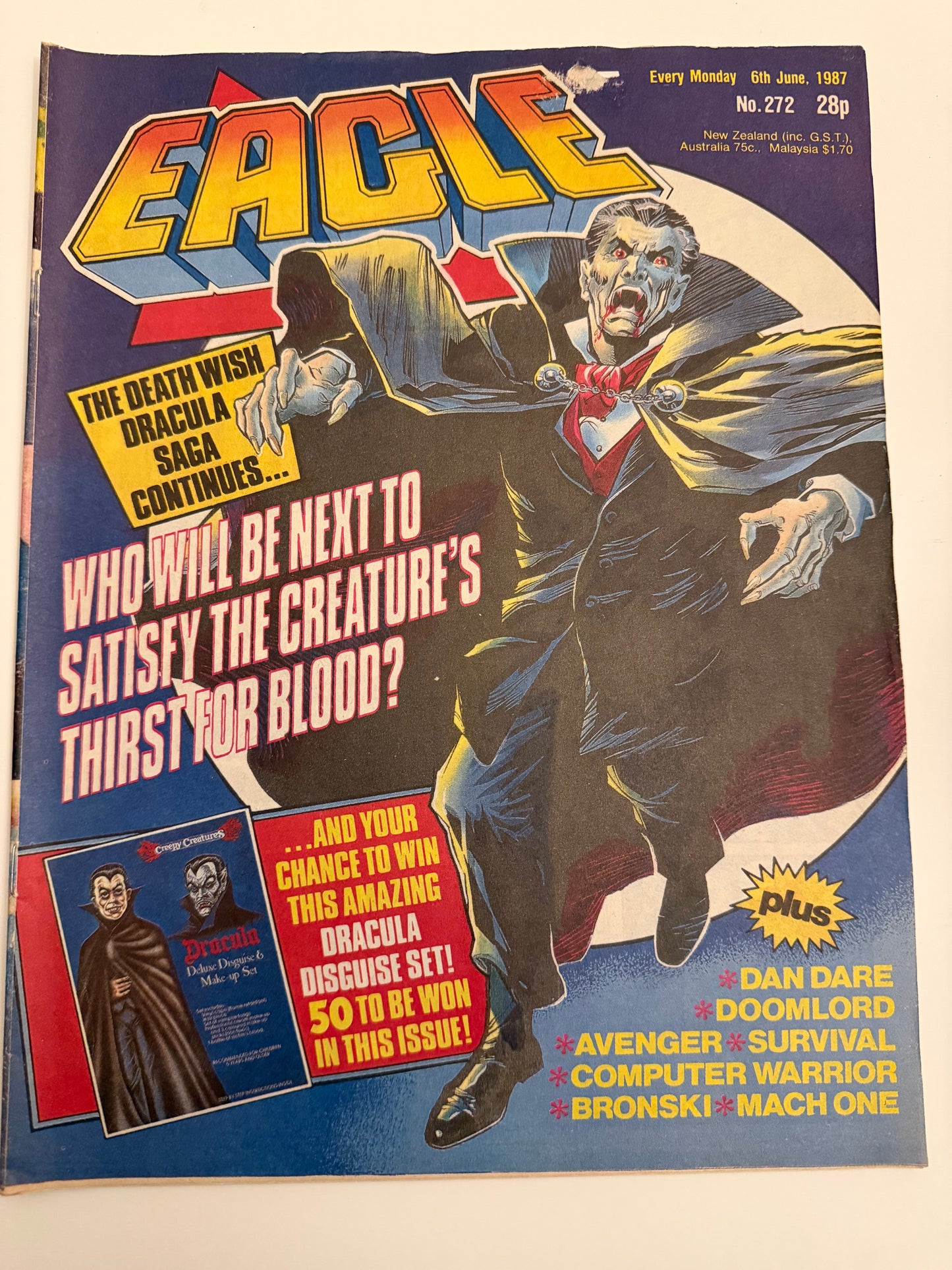 Eagle Comic – Issue No. 234 (13th September 1986)