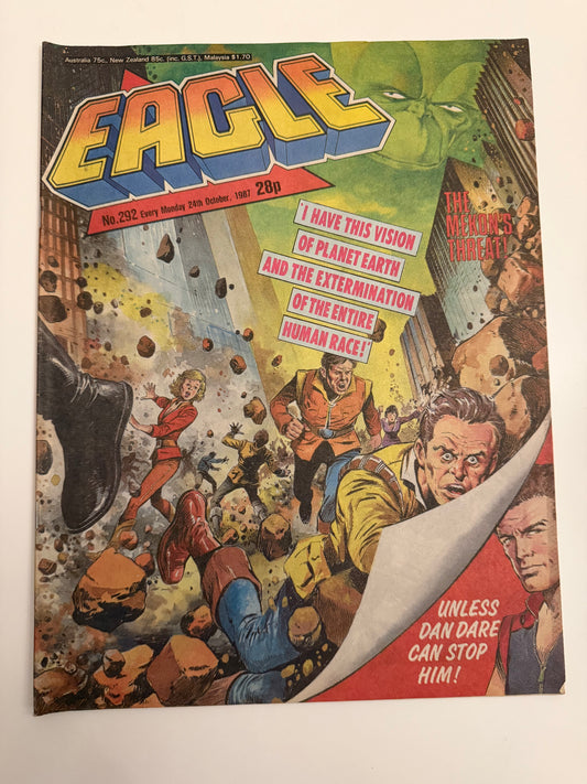 Eagle Comic – Issue No. 290 (10th October 1987)