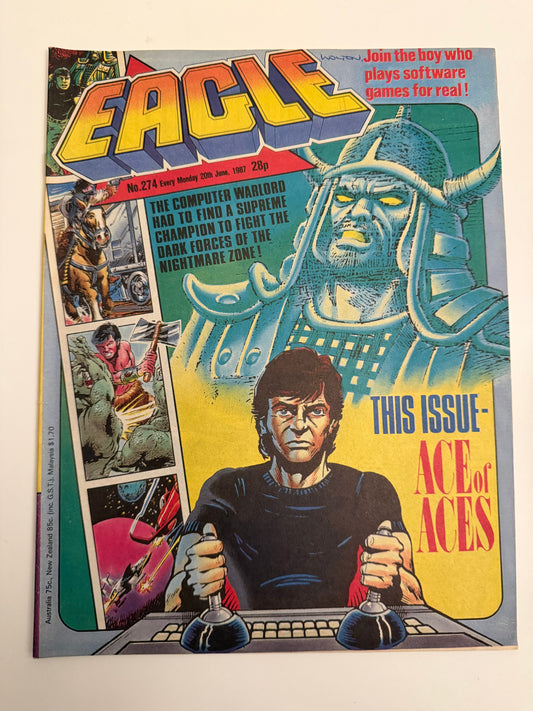 Eagle Comic – Issue No. 295 (14th November 1987)