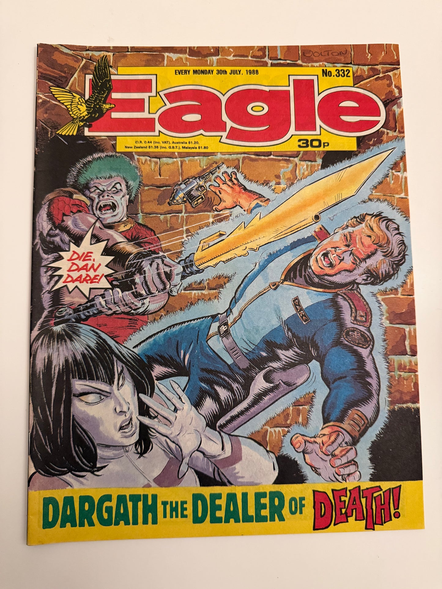 Eagle Comic – Issue No. 332 (30th July 1988)