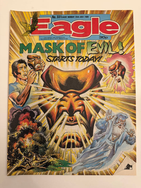 Eagle Comic – Issue No. 331 (23rd July 1988)