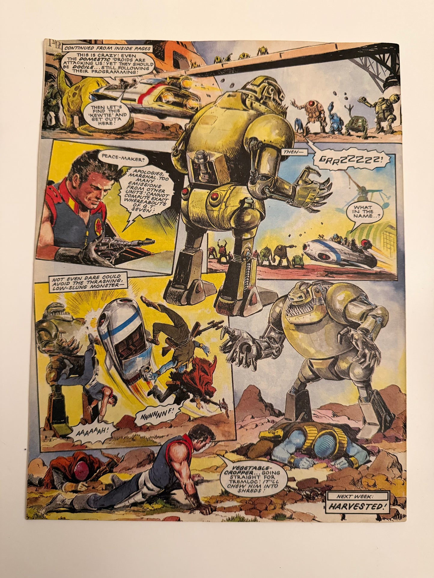 Eagle Comic – Issue No. 302 (2nd January 1988)