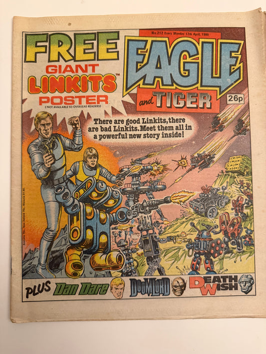Eagle and Tiger Comic – Issue No. 212 (12th April 1986)