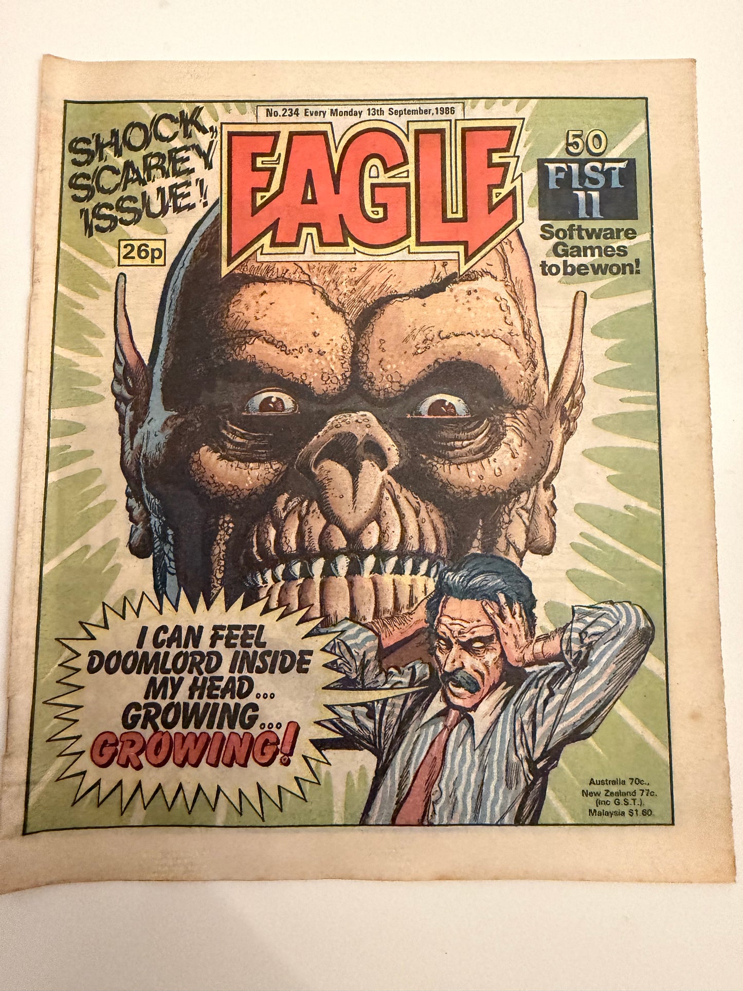 Eagle Comic – Issue No. 234 (13th September 1986)
