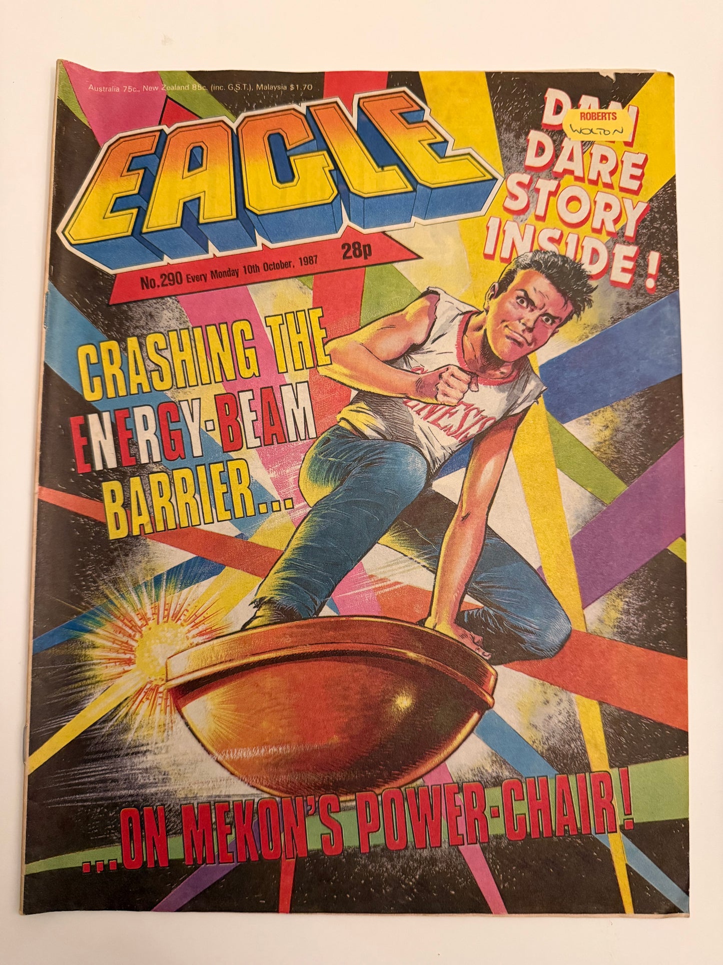 Eagle Comic – Issue No. 290 (10th October 1987)