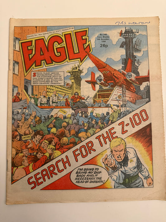 Eagle Comic – Issue No. 246 (6th December 1986)