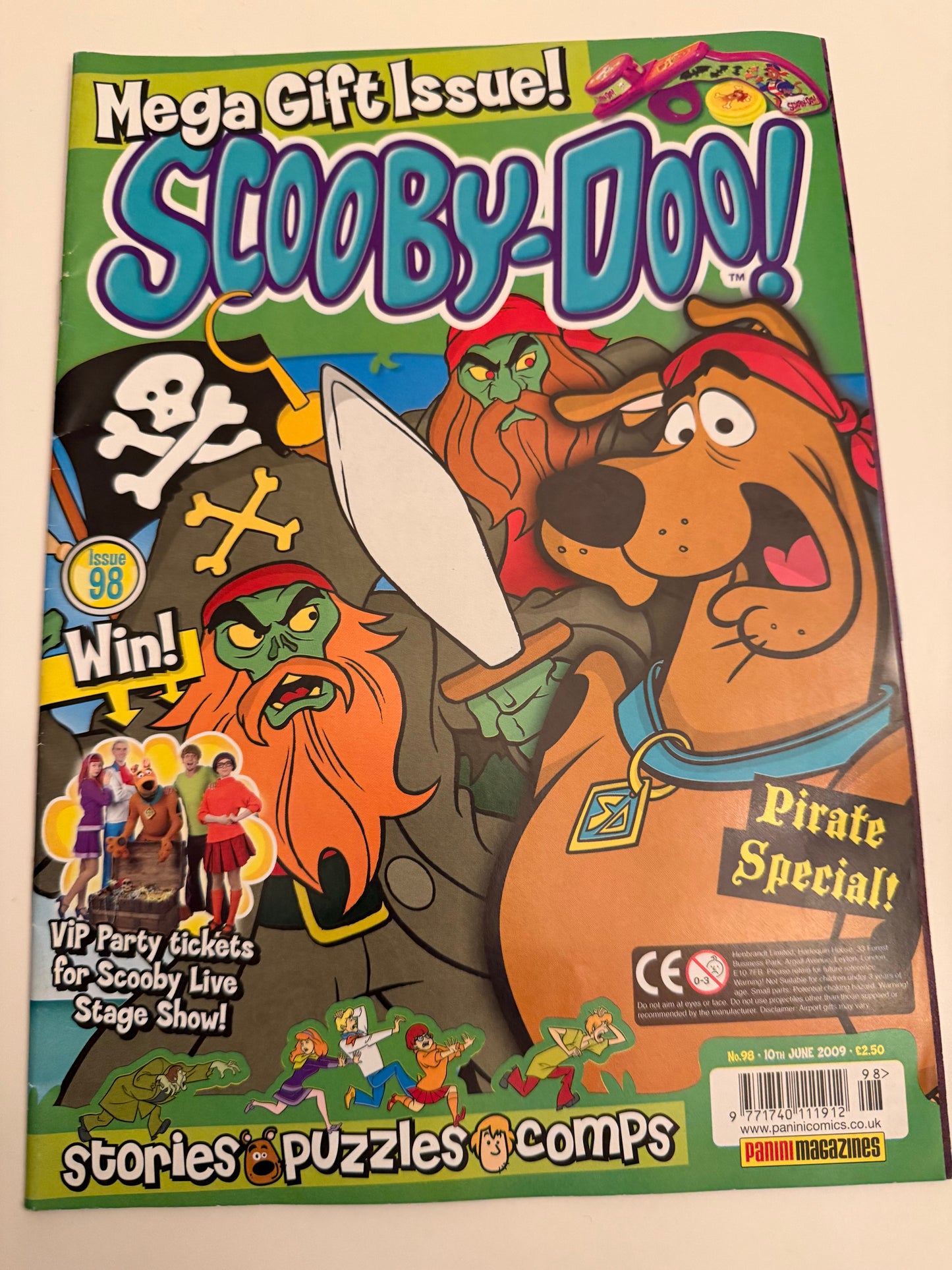 Scooby-Doo! Panini Magazine No. 98 10th June 2009