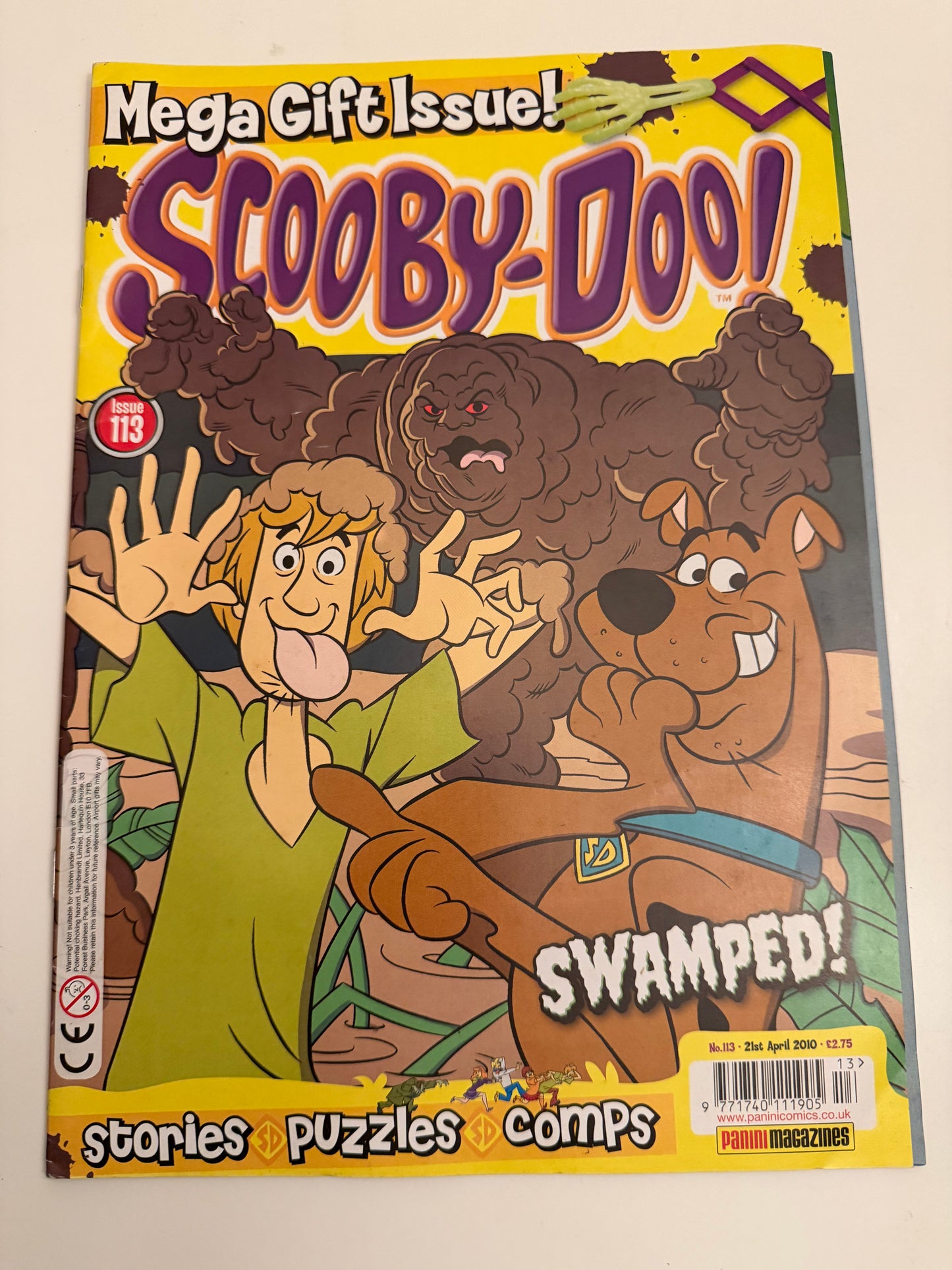 Scooby-Doo! Panini Magazine No. 113 21st April 2010