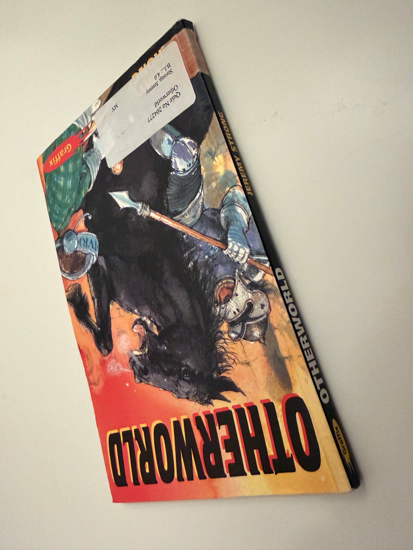 Otherworld By Jeremy Strong Graffix Comic 1997 1st Paperback Edition VR Gaming