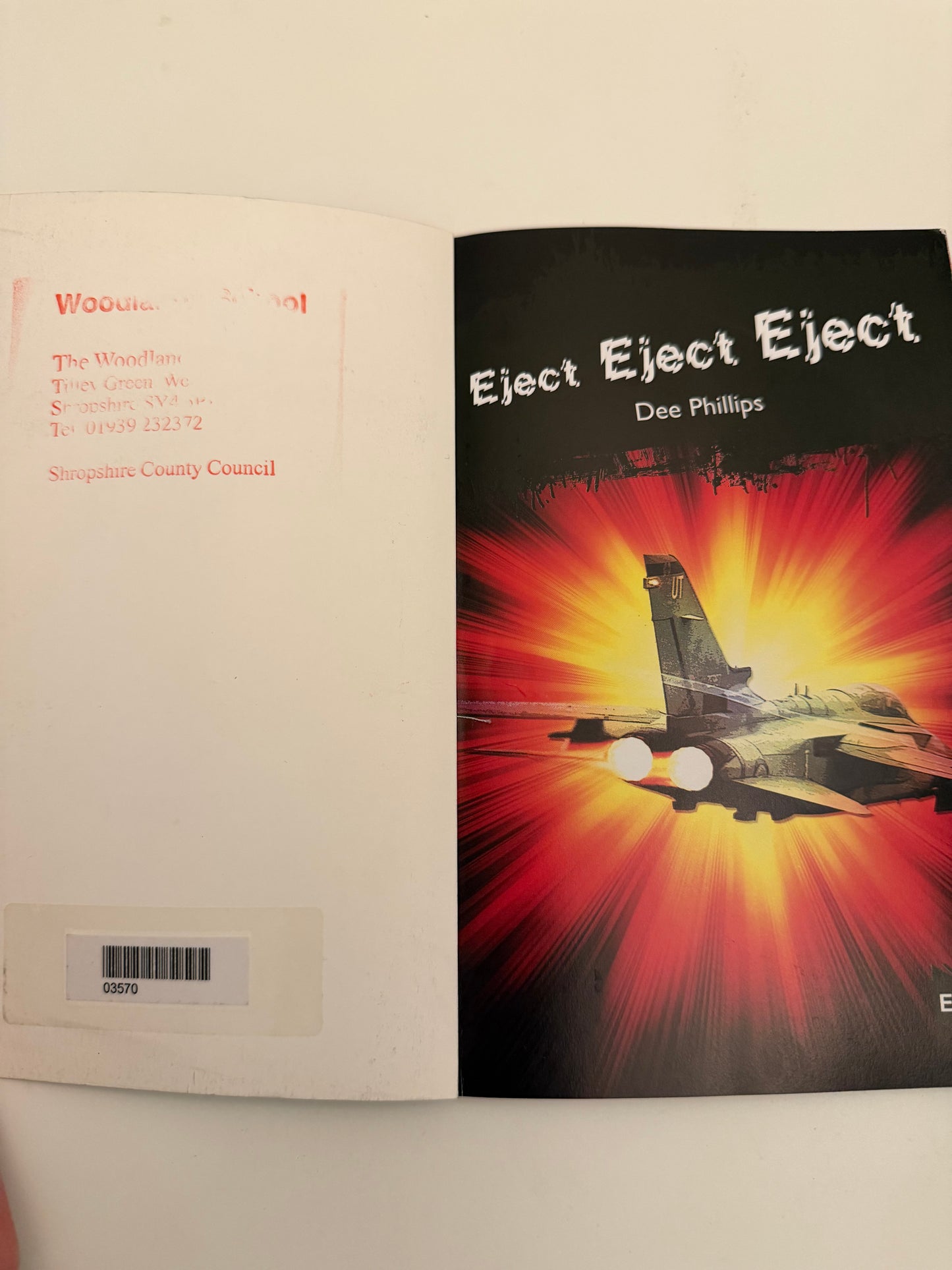 Eject, Eject, Eject by Dee Phillips (paperback book)