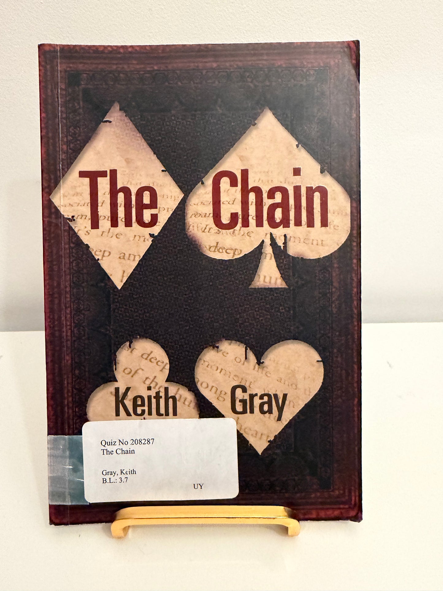 The Chain by Keith Gray (paperback book)